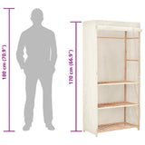 vidaXL Kledingkast 3-laags 79x40x170 cm