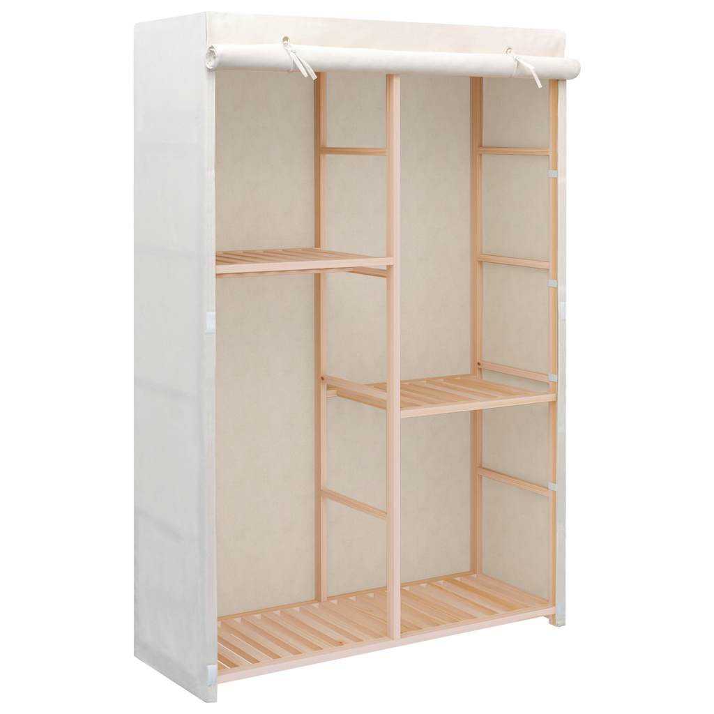 vidaXL 3-Tier Wardrobe 110x40x170 cm