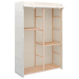 vidaXL 3-Tier Wardrobe 110x40x170 cm