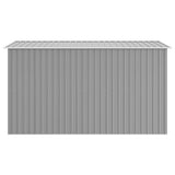 vidaXL Tuinschuur 257x298x178 cm metaal groen