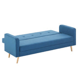 vidaXL Sofa fabric blue