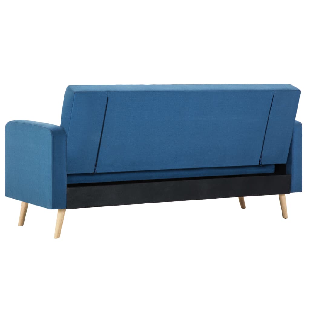 vidaXL Sofa fabric blue