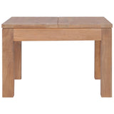 vidaXL Coffee Table 60x60x40 cm Teak Wood with Natural Finish