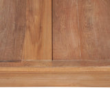 vidaXL Coffee Table 60x60x40 cm Teak Wood with Natural Finish