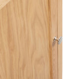 vidaXL Corner Cabinet 59x45x80 cm Solid Oak Wood