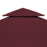 vidaXL Prieeldak 2-laags 310 g/m² 3x3m taupe