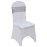 vidaXL 25 pcs Chair Sash with Diamond Stretch Gold