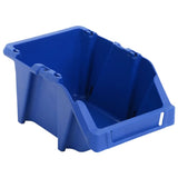 vidaXL Opbergbakken stapelbaar 103x165x76 mm blauw 250 st