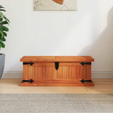 vidaXL Storage Box 60x25x22 cm Solid Acacia Wood