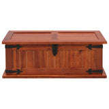 vidaXL Storage Box 60x25x22 cm Solid Acacia Wood
