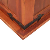 vidaXL Storage Box 60x25x22 cm Solid Acacia Wood