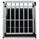 vidaXL Single Door Dog Crate 65x91x69.5 cm