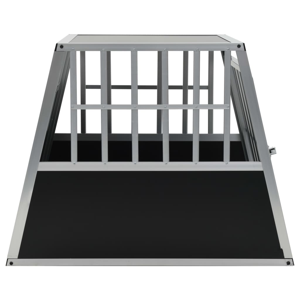 vidaXL Single Door Dog Crate 65x91x69.5 cm