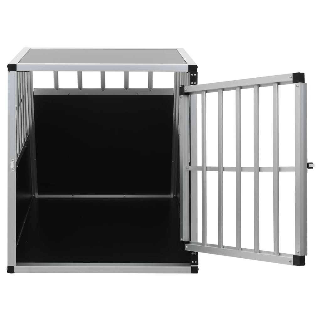 vidaXL Single Door Dog Crate 65x91x69.5 cm