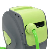vidaXL Retractable Hose Reel Automatic Wall Mounted 10+1 m