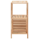 vidaXL Badkamerkast 39,5x35,5x86 cm massief walnotenhout