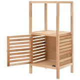 vidaXL Badkamerkast 39,5x35,5x86 cm massief walnotenhout