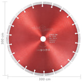 vidaXL Diamond Saw Blade 300 mm Steel