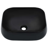 vidaXL Wash Basin 44.5x39.5x14.5 cm ceramic white