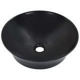 vidaXL Washbasin 41x12.5 cm ceramic white