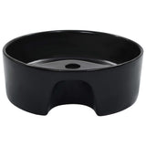 vidaXL Wash Basin with Overflow 36x13 cm Ceramic White