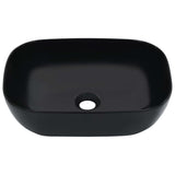 vidaXL Wash Basin 45.5x32x13 cm ceramic white