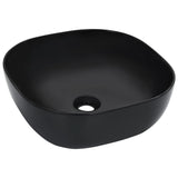 vidaXL Wash Basin 42.5x42.5x14.5 cm Ceramic White