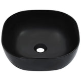 vidaXL Wash Basin 42.5x42.5x14.5 cm Ceramic White