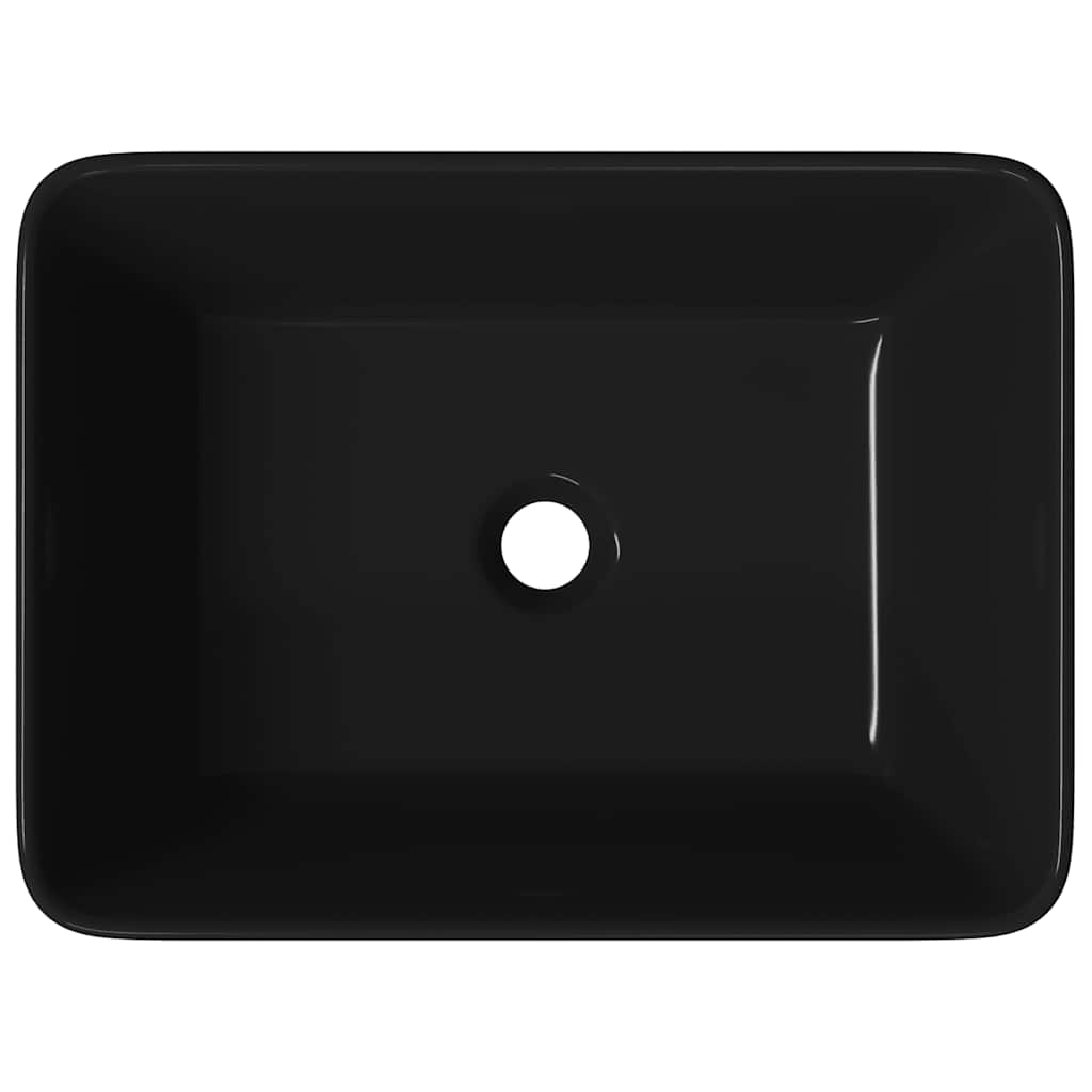 vidaXL Wash Basin 40x30x13 cm ceramic white