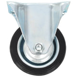 vidaXL Roulettes fixes 4 pcs 75 mm