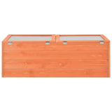 vidaXL Tuinkas 100x50x34 cm hout
