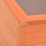 vidaXL Tuinkas 100x50x34 cm hout