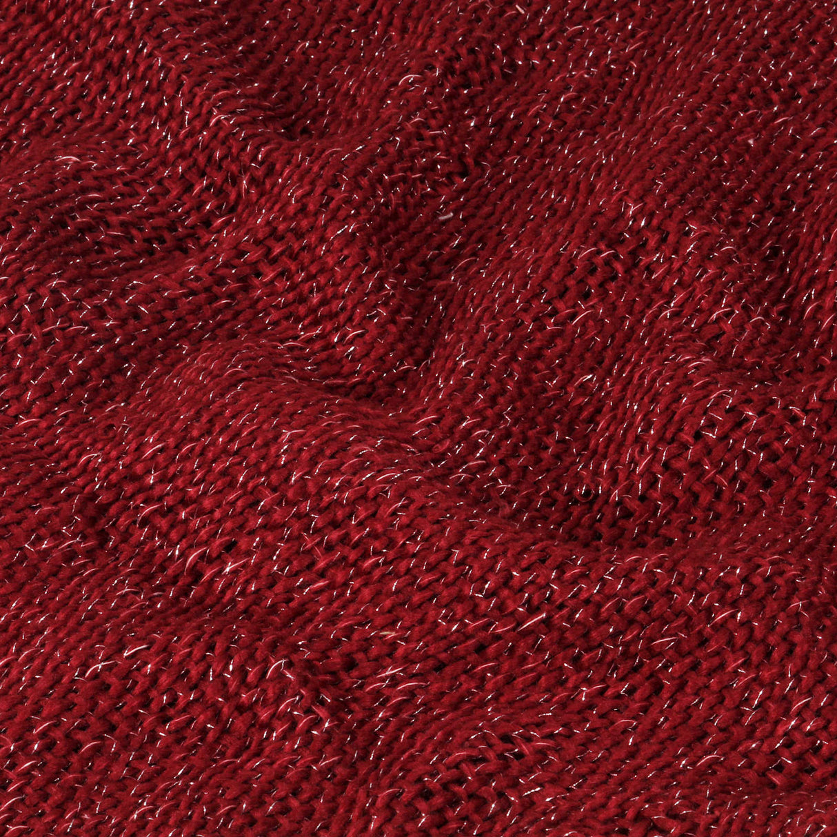 vidaXL Dekentje Bordeauxrood 220 x 250 cm Polyester