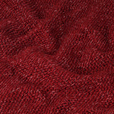 vidaXL Dekentje Bordeauxrood 220 x 250 cm Polyester