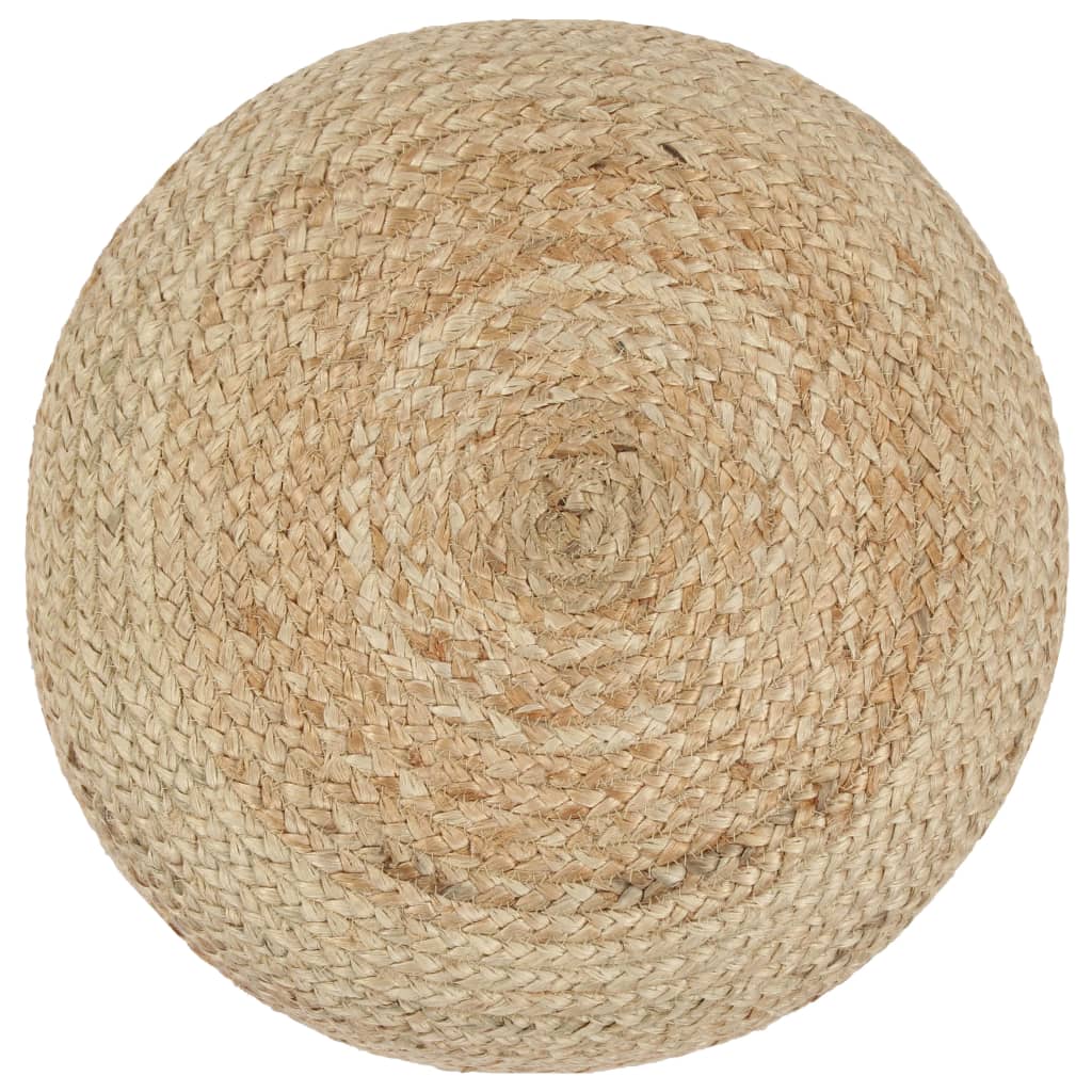vidaXL Handmade Pouffe 45x30 cm Jute