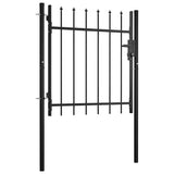 vidaXL Spear Top Garden Gate 100x75 cm