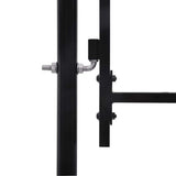 vidaXL Spear Top Garden Gate 100x75 cm