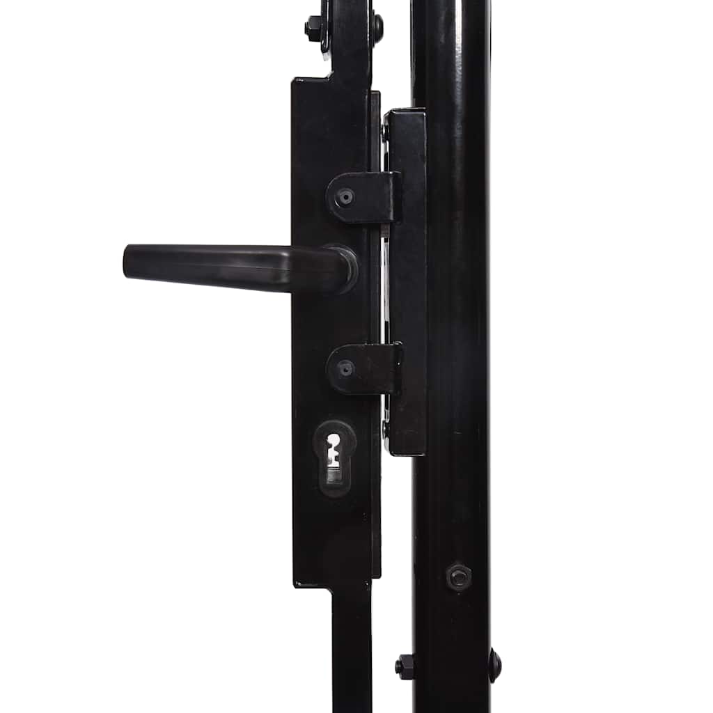 vidaXL Spear Top Garden Gate 100x75 cm