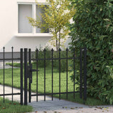 vidaXL Spear Top Garden Gate 100x75 cm