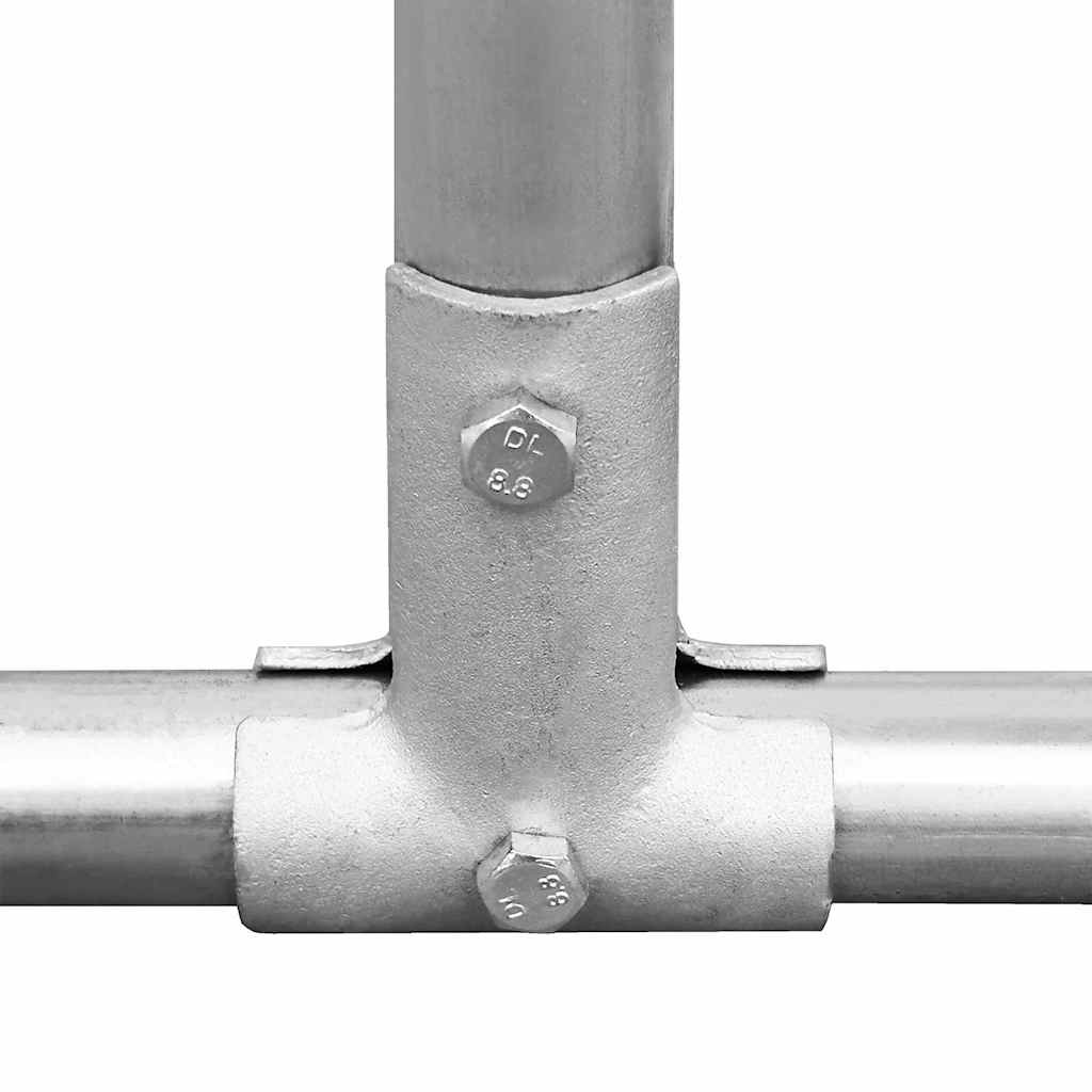 vidaXL Chicken Run 3x1x1.5 m Galvanized Steel