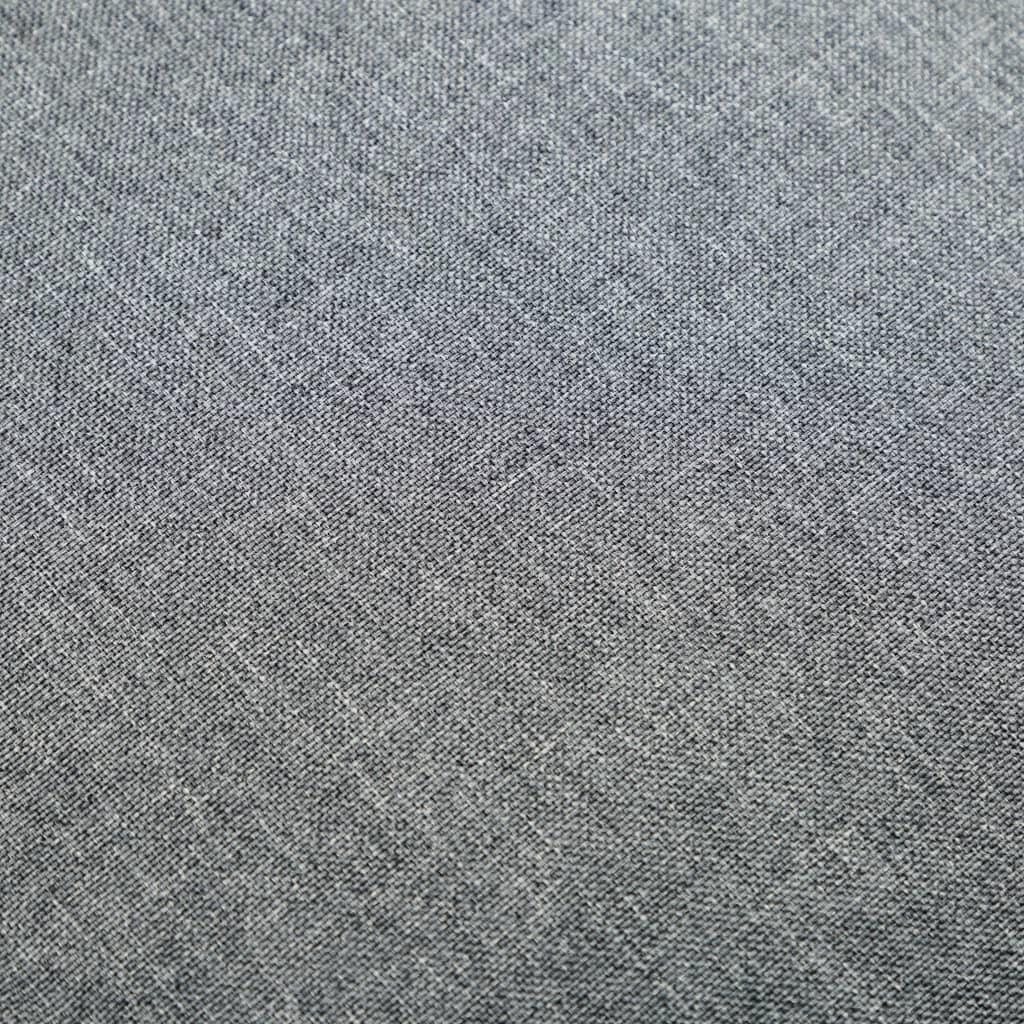 vidaXL Armchair fabric light gray