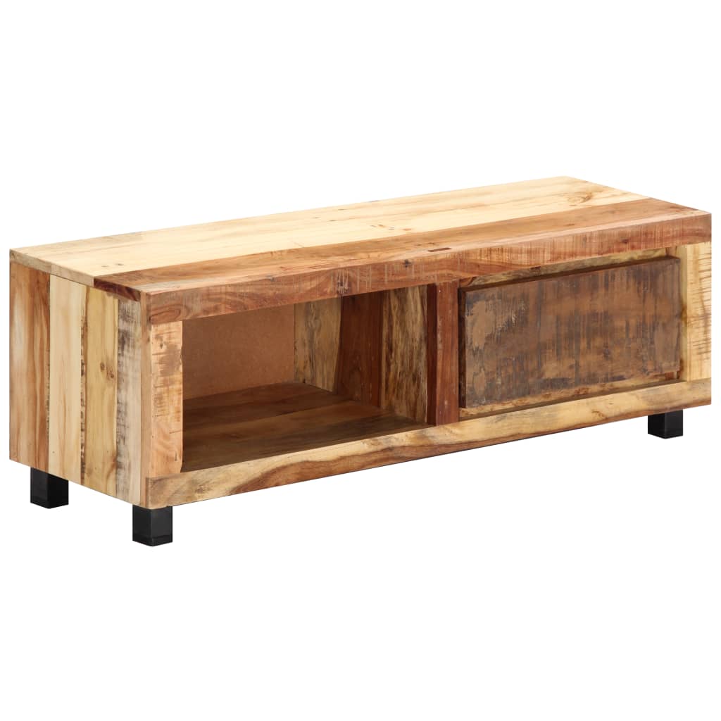 vidaXL TV cabinet 100x30x33 cm solid reclaimed wood