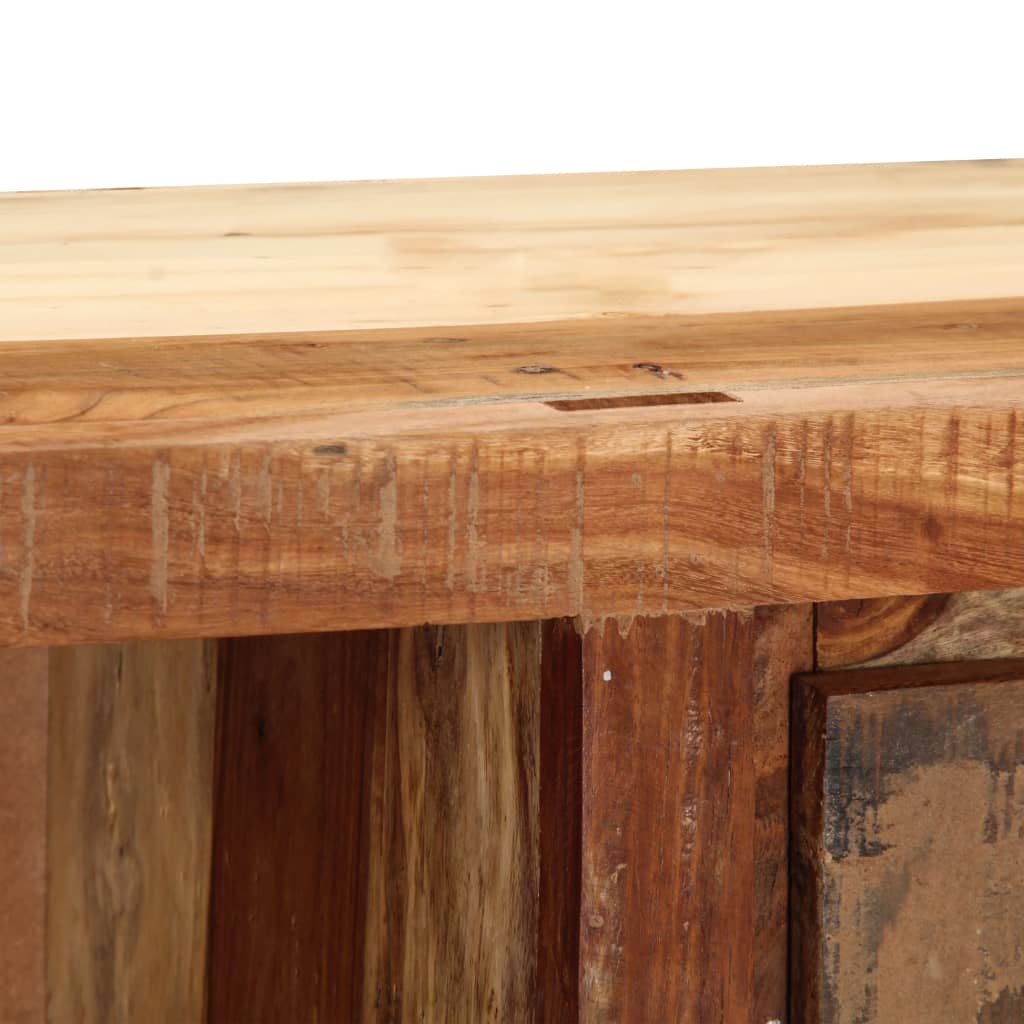 vidaXL TV cabinet 100x30x33 cm solid reclaimed wood