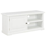 vidaXL TV cabinet 90x30x40 cm wood white