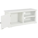 vidaXL TV cabinet 90x30x40 cm wood white