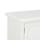 vidaXL TV cabinet 90x30x40 cm wood white