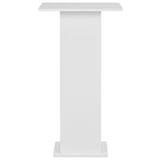 vidaXL Bartafel 60x60x110 cm blanc