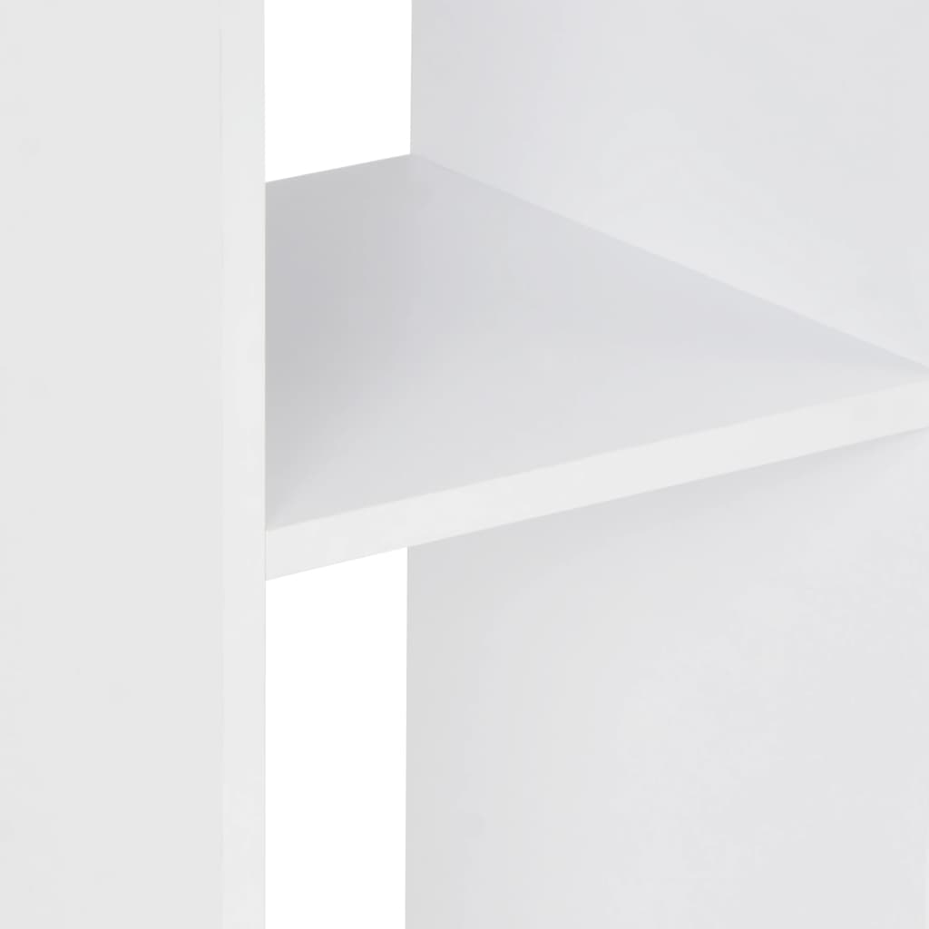 vidaXL Bartafel 60x60x110 cm blanc