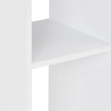 vidaXL Bartafel 60x60x110 cm blanc