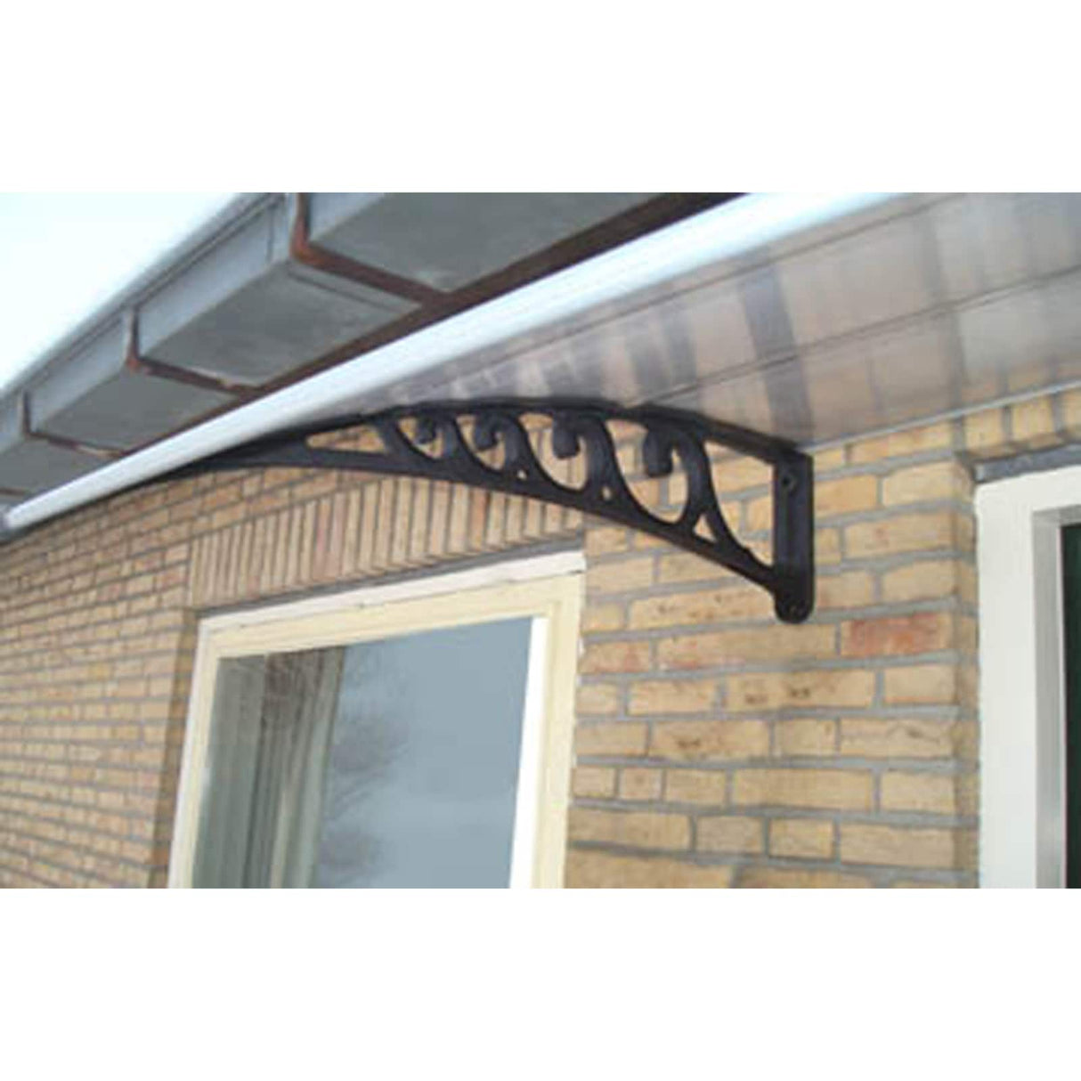 vidaXL Zonnescherm Zilver Kunststof